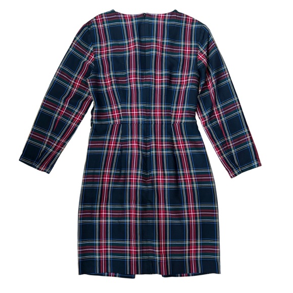 Maje Ripper Tartan Dress Size 4 - Picture 4 of 10